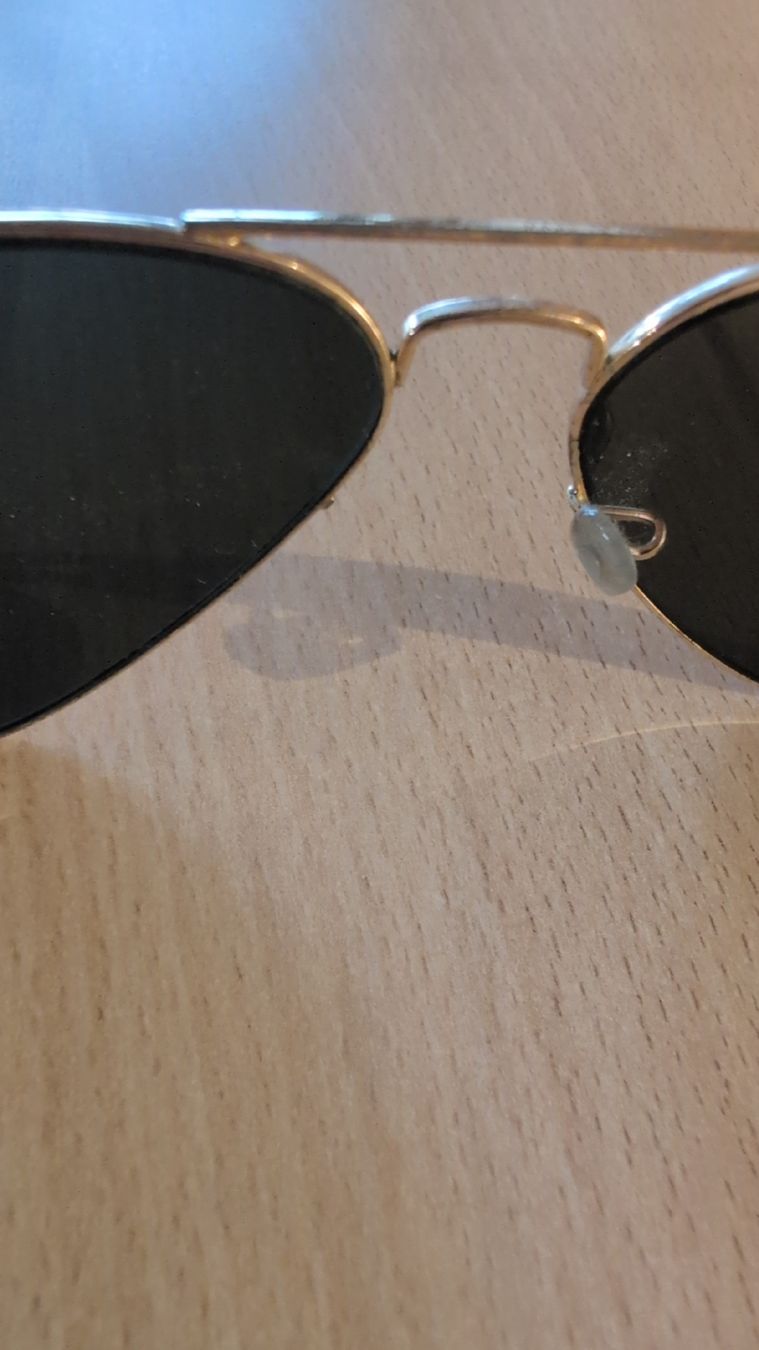 Ray-Ban Lunettes & Verres: Ray-Ban Aviator dorati - manca supporto e nasello – Défectueux à Monnaz par dan_9287 2