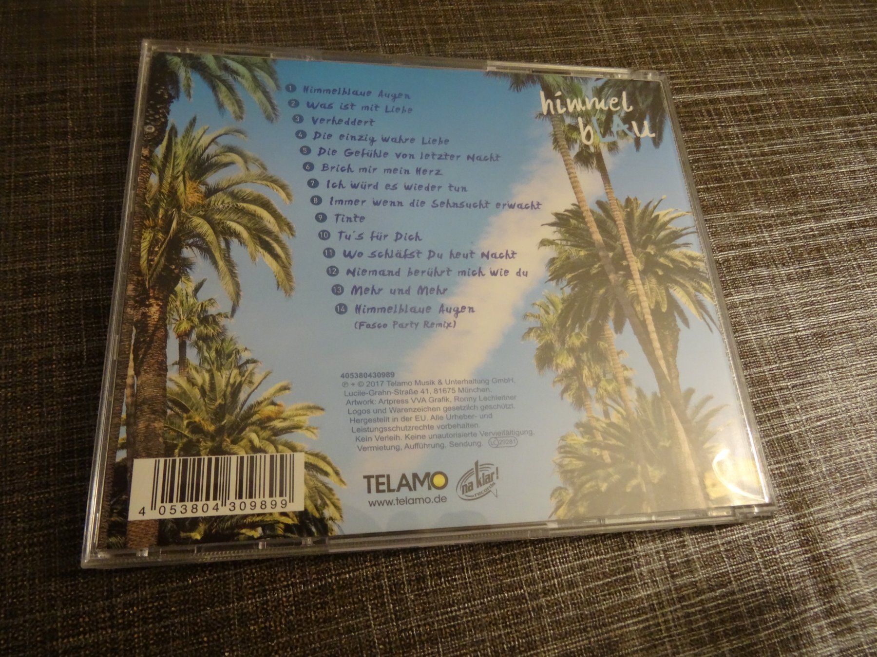 CD: Anna-Maria Zimmermann - Himmelblau CD – Usato da Olten venduto da Disc-Ausverkauf 1
