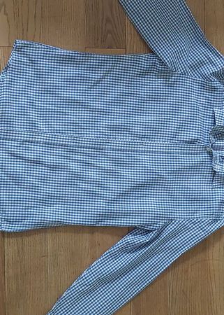 H&M Hemd kariert blau weiss Grösse M neuwertig
