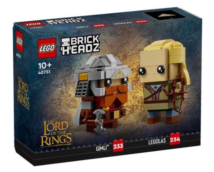 LEGO 40751 Lord of the Rings Gimli & Legolas (NEU) (Neu und ...