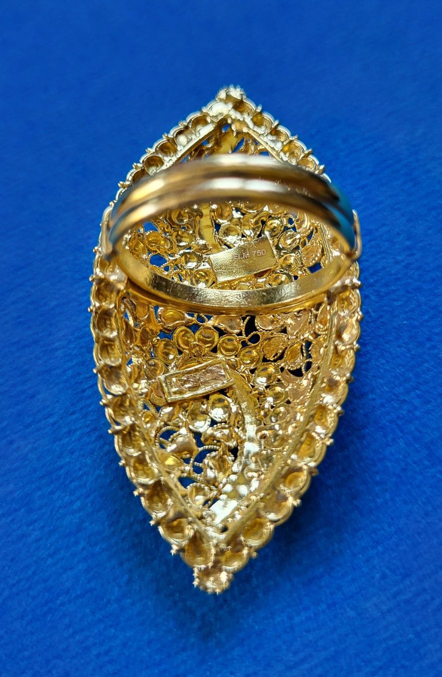 Anelli: 18 Karat 750 Massiv Gold Ring – Usato da Wald ZH venduto da Aniade 6