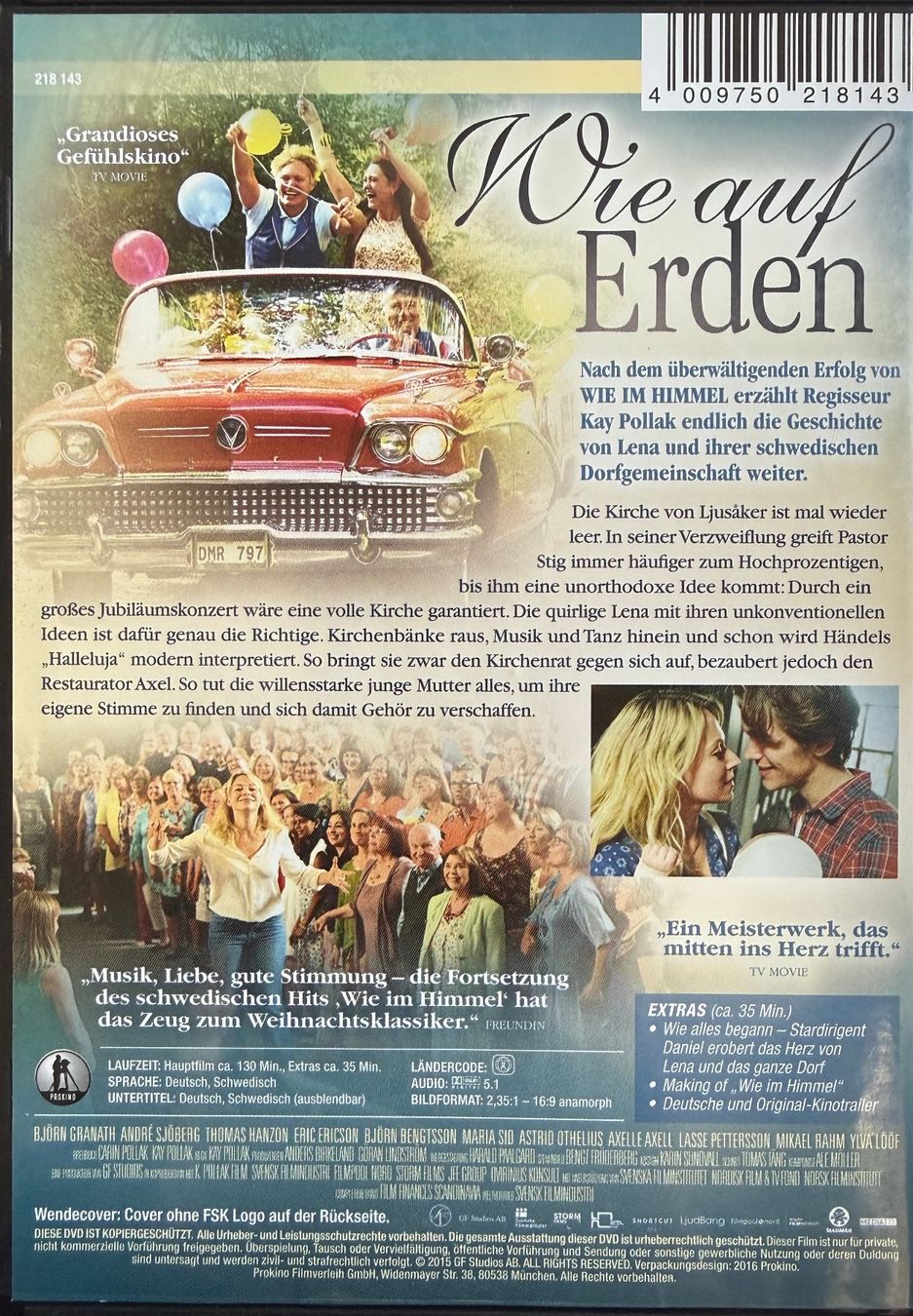 Alle DVDs: DVD - Wie auf Erden – Gebraucht aus Zäziwil von kreative-ideen 1