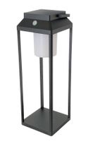 Akku Solar Gartenlaterne Alu mit USB Charger