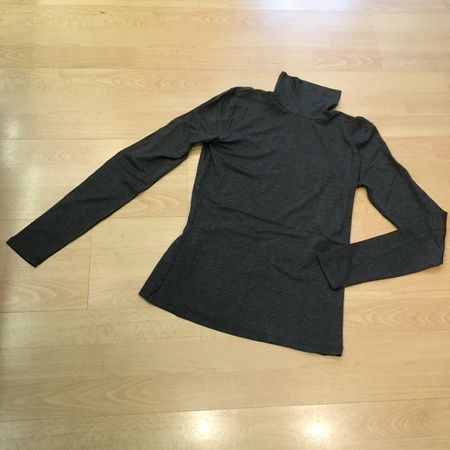 Max Mara Weekend Rollkragen Pulli MULTIF Viscose grau Gr XL