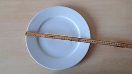 Einfache Teller - Set 6 Stk.
