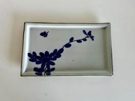 Quadratischer Keramikteller aus Japan (No.1) -NEU-