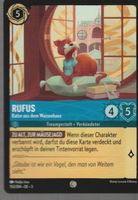 TCG LORCANA DIE TINTENLANDE 3INK De 153 Rufus - Katze aus de