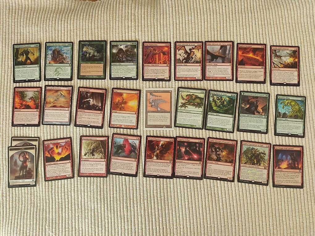 Cartoline: Magic MTG Kartensammlung - Card collection – Usato da Basel venduto da giacomoalbenga 3