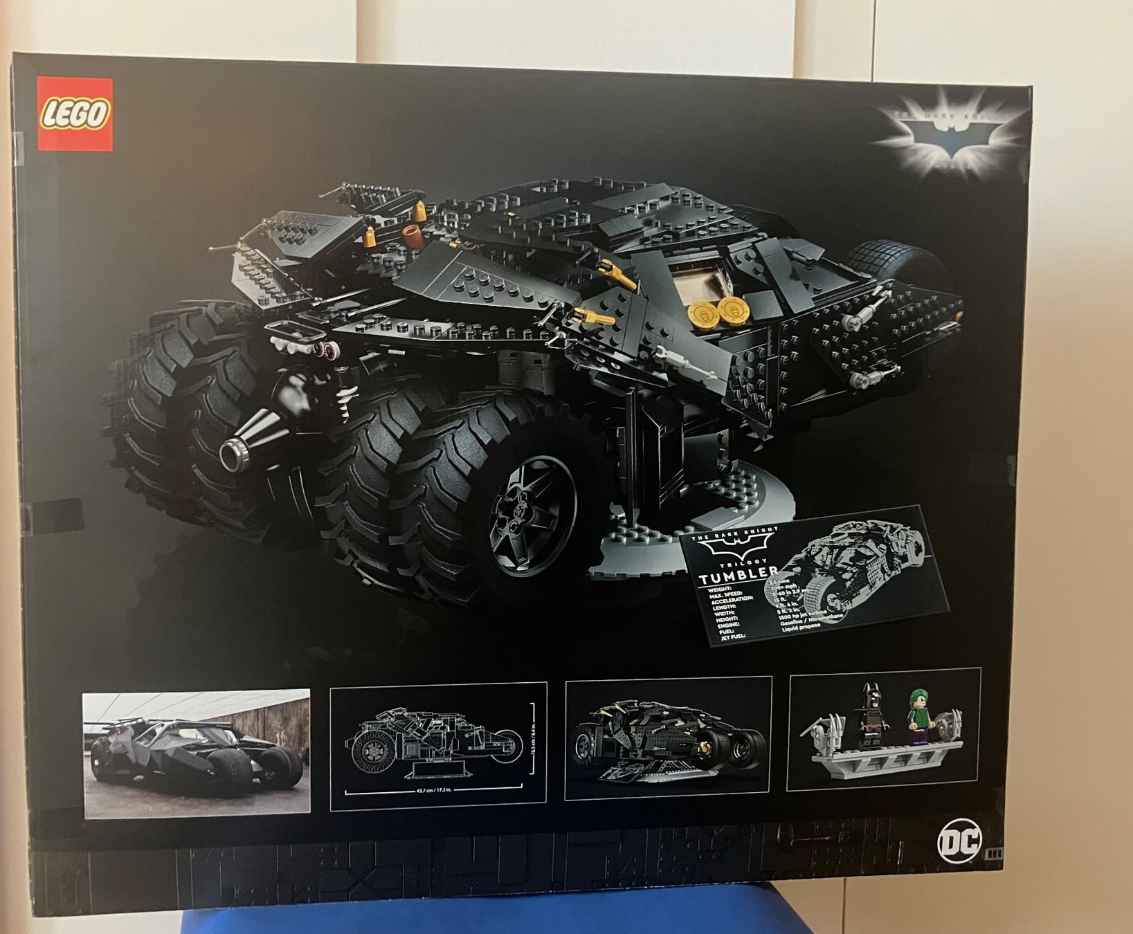 Lego Kit di costruzioni: LEGO Batmobile Tumbler 76240 – Nuovo e nell'imballaggio originale da CHENE-BOUGERIES venduto da homeswisshome 1