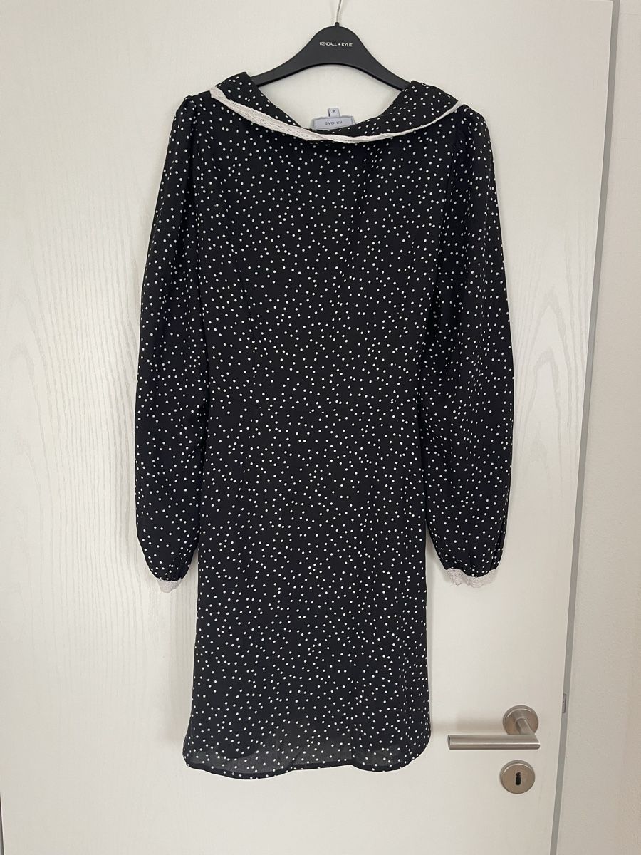 Vestiti: Sommerliches Punktkleid mit Spitze, Grösse 38 – Usato da Bremgarten AG venduto da arl_8nbf 3