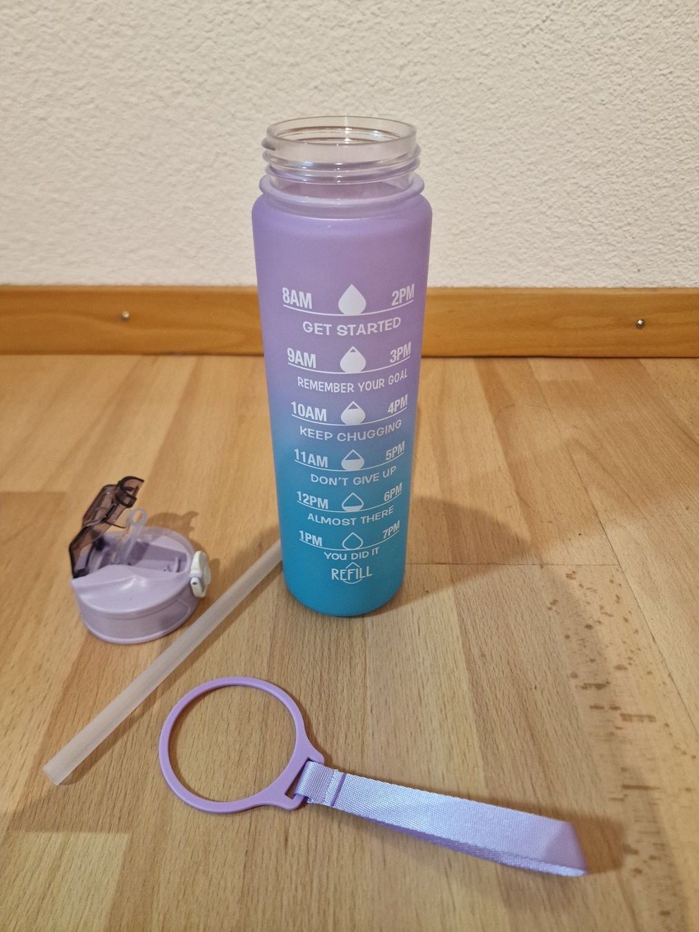 Trinkflaschen & Thermosflaschen: Wasserflasche Trinkflasche Kunststoff "Lila" – Neu (gemäss Beschreibung) aus Buchrain von Sssschaller 3