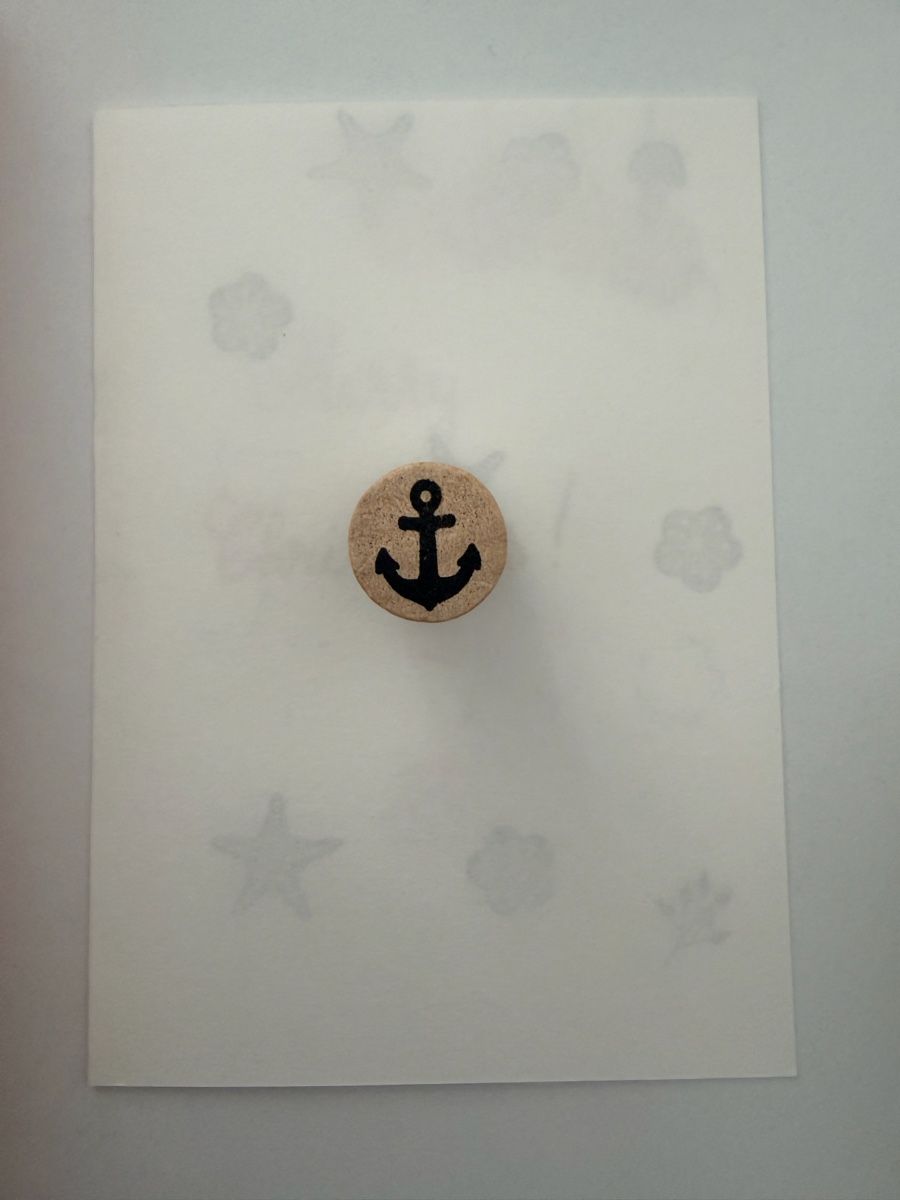 Timbri: Rubber stamp: anchor motif – Nuovo (secondo la descrizione) da Thun venduto da dar_fz6y