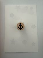Rubber stamp: anchor motif