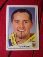 HC DAVOS RENE MÜLLER AUTOGRAMM PANINI STICKER ANTIK