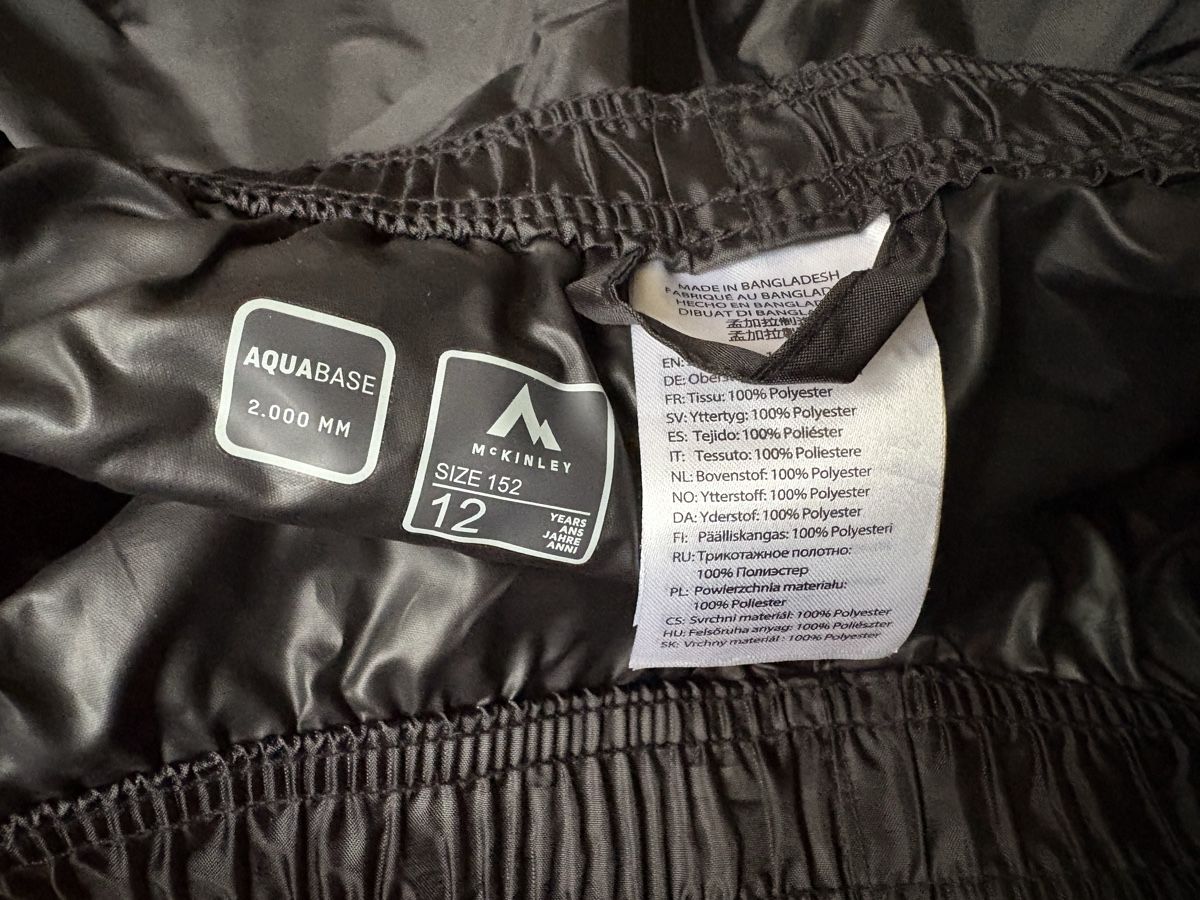Mckinley Pantalons: McKinley Regenhose Grösse 152 – Neuf (Voir description) à Eglisau par SN_BEX 3