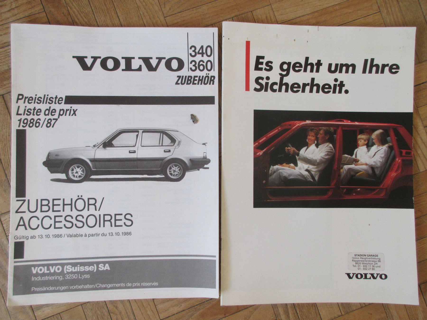 Volvo Documenti: Lot 12 VOLVO Prospekte – Usato da Uster venduto da djet5_vs 2