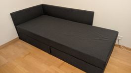 IKEA/ OTEREN Tagesbett mit TUDDAL Matratzenauflage (90x200)