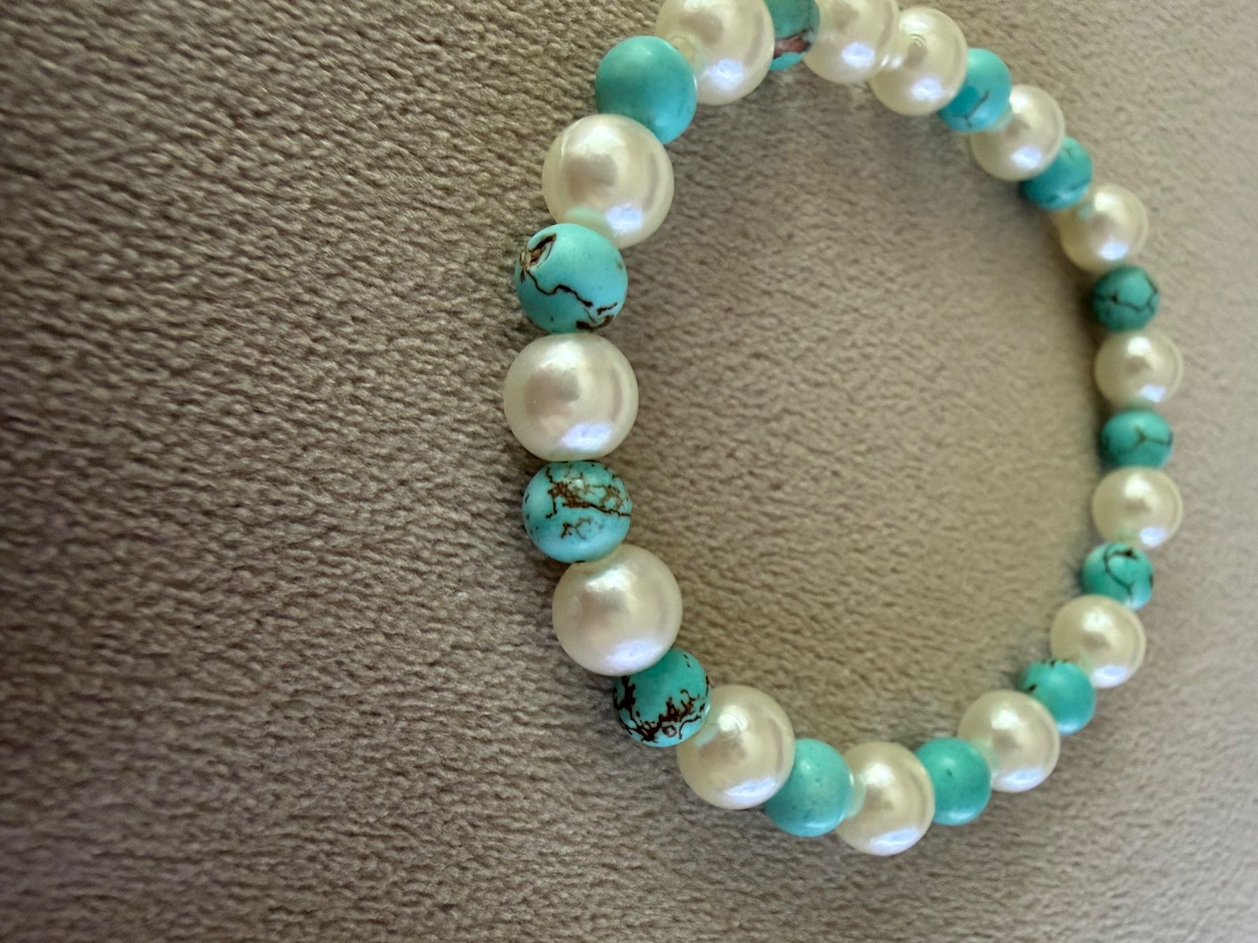 Bracciali & Braccialetti: Natural turquoise bracelet – Nuovo (secondo la descrizione) da Zürich venduto da ghe_k58z 1