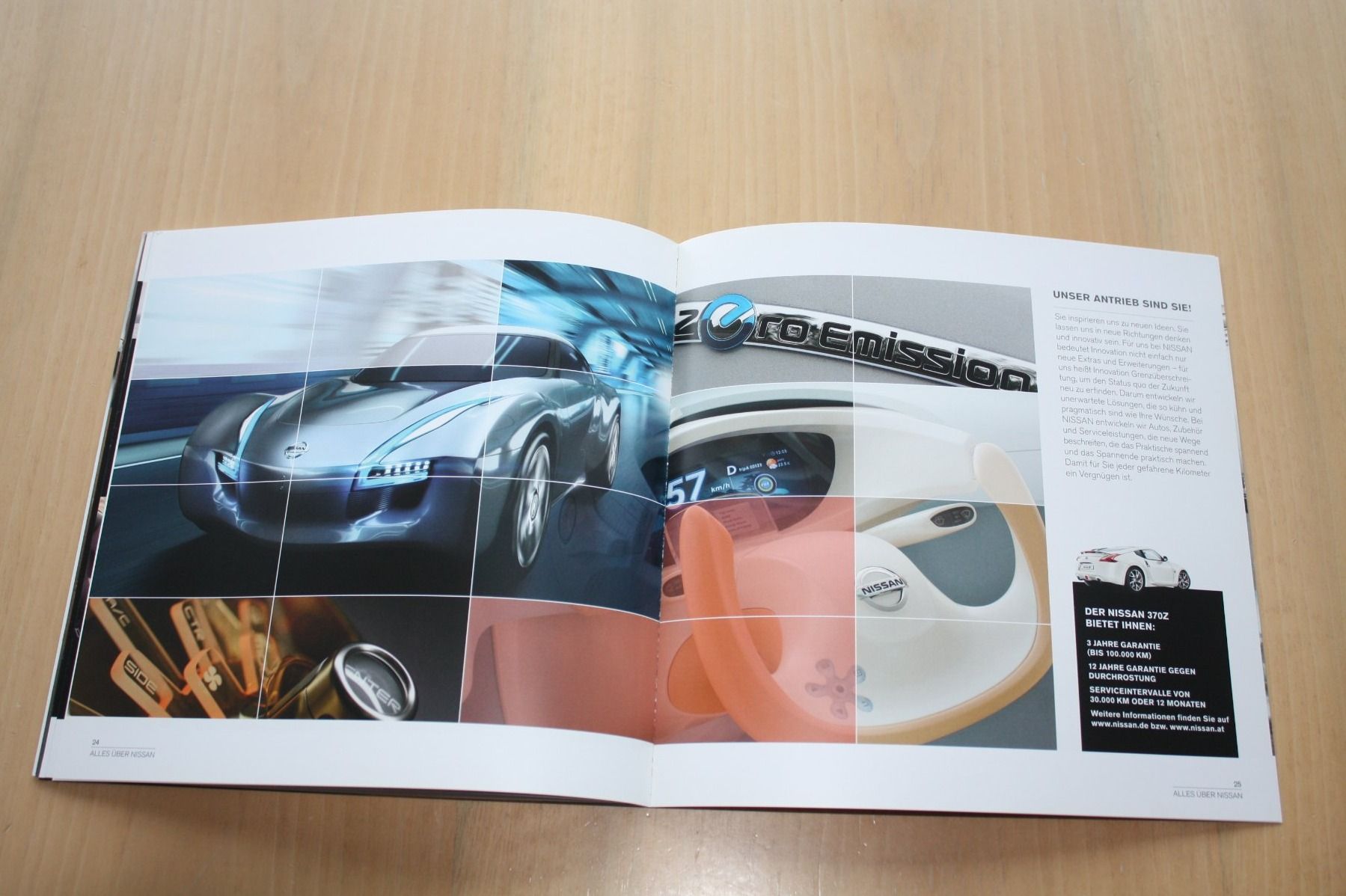 Nissan Dokumente: Nissan 370Z Prospekt 04/2013 – Gebraucht aus Wikon von erwin400 7