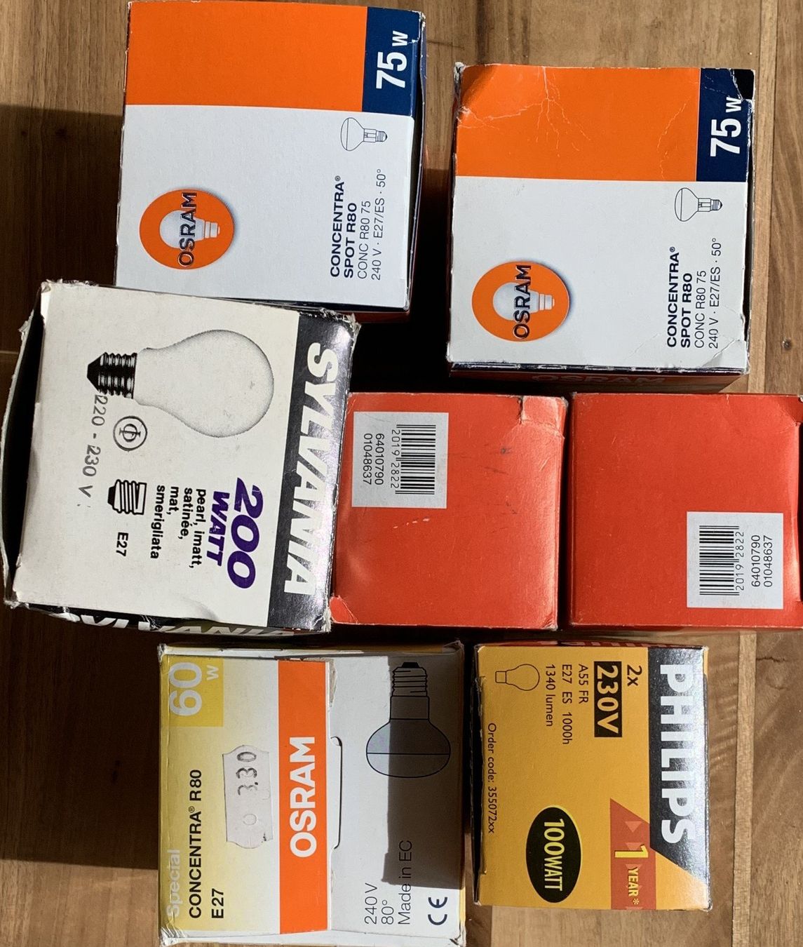 Osram Lampade: Diverse Spotlight & Glühbirnen, E27 – Usato da Birsfelden venduto da Emporio82 1