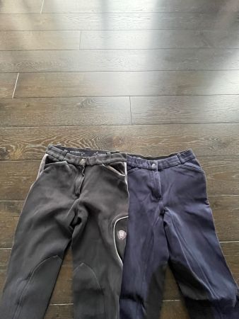 2 pantalons d’équitation taille 36