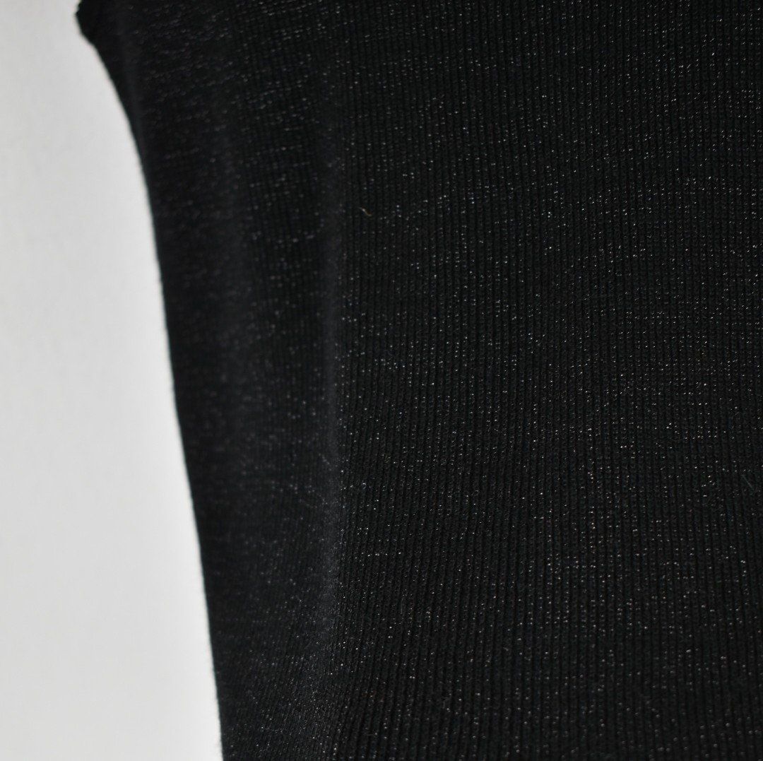Top: Unique Stricktop, schwarz/Glitzer Gr.M – Usato da Nürensdorf venduto da 2ND_STORY 5