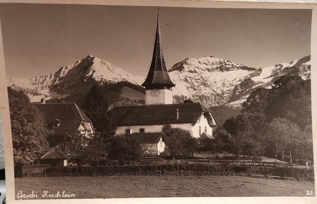 Cartes postales: AESCHI - Kirchlein - 1950 – D'occasion à Delémont par Domdom1