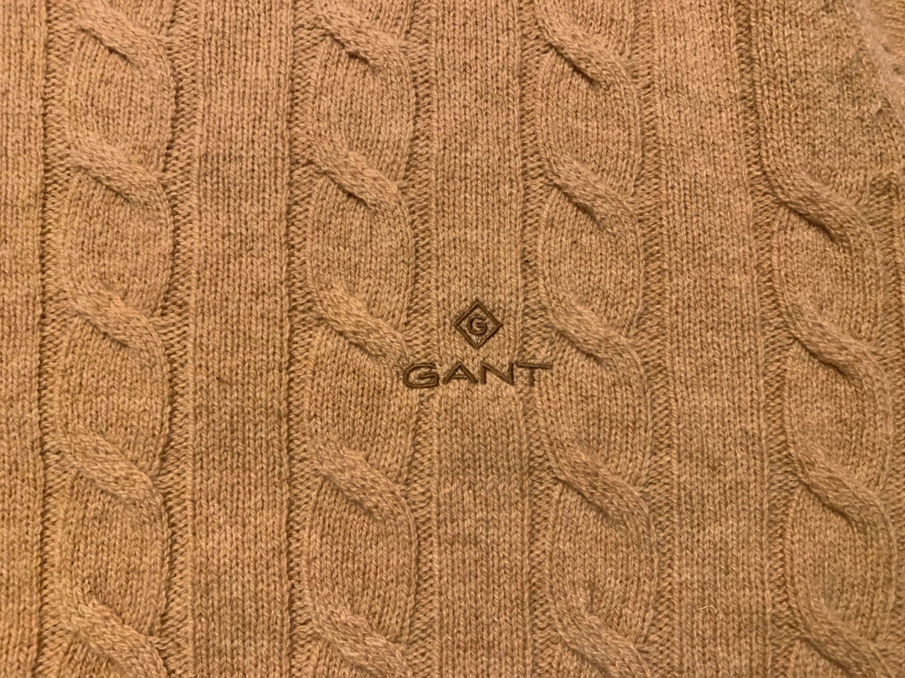 Lana: Gant Wollpullover Hellbraun – Nuovo (secondo la descrizione) da Spiez venduto da aschim_h 1