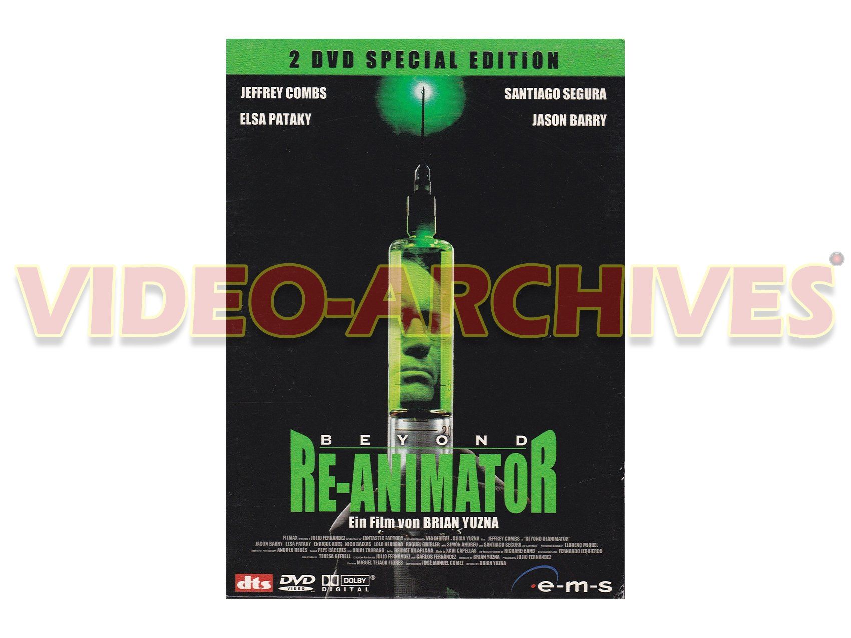 Tous les DVDs: Beyond Re-Animator / Brian Yuzna / Jeffrey Combs – D'occasion à Füllinsdorf par VIDEO-ARCHIVES