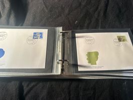 Interessantes Album FDC und Karten Schweiz