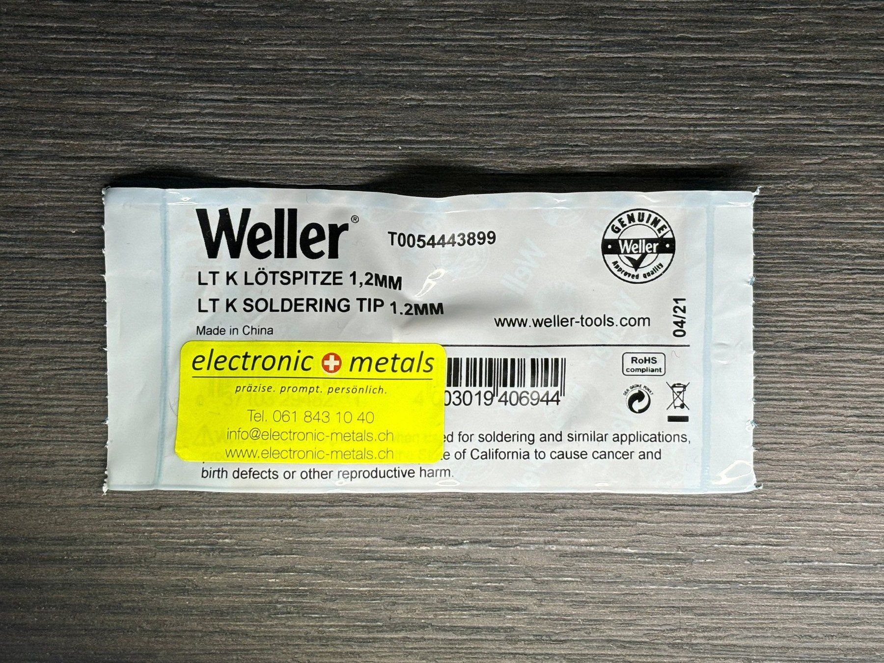 Weller Alle Werkzeuge: Weller Panne Burin 1.2mm LT K – Neu (gemäss Beschreibung) aus Montreux von Space_koaster 1