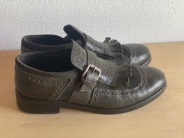 ERNESTO DOLANI handgemachte italienische Schuhe Gr.39