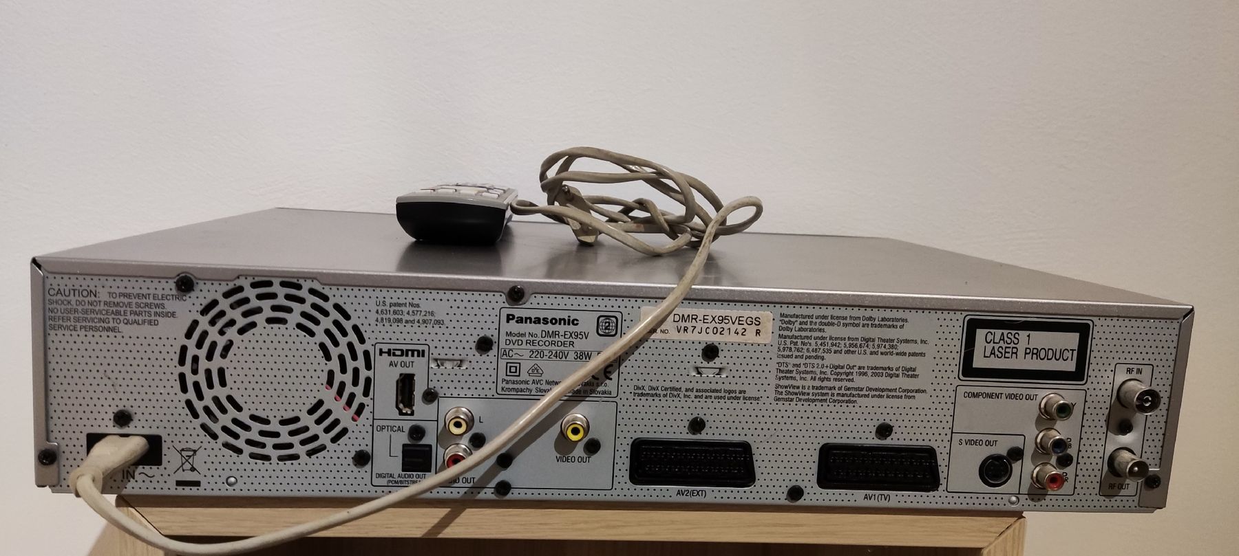 Panasonic Aufnahmegeräte: DMR-EX95V PANASONIC VHS HDD DVD Recorder  – Gebraucht aus Schongau von  5
