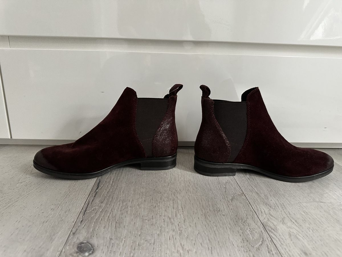 Damenschuhe: Leder Stiefeletten Grösse 36 – Neu (gemäss Beschreibung) aus Frick von Soleil4658 1