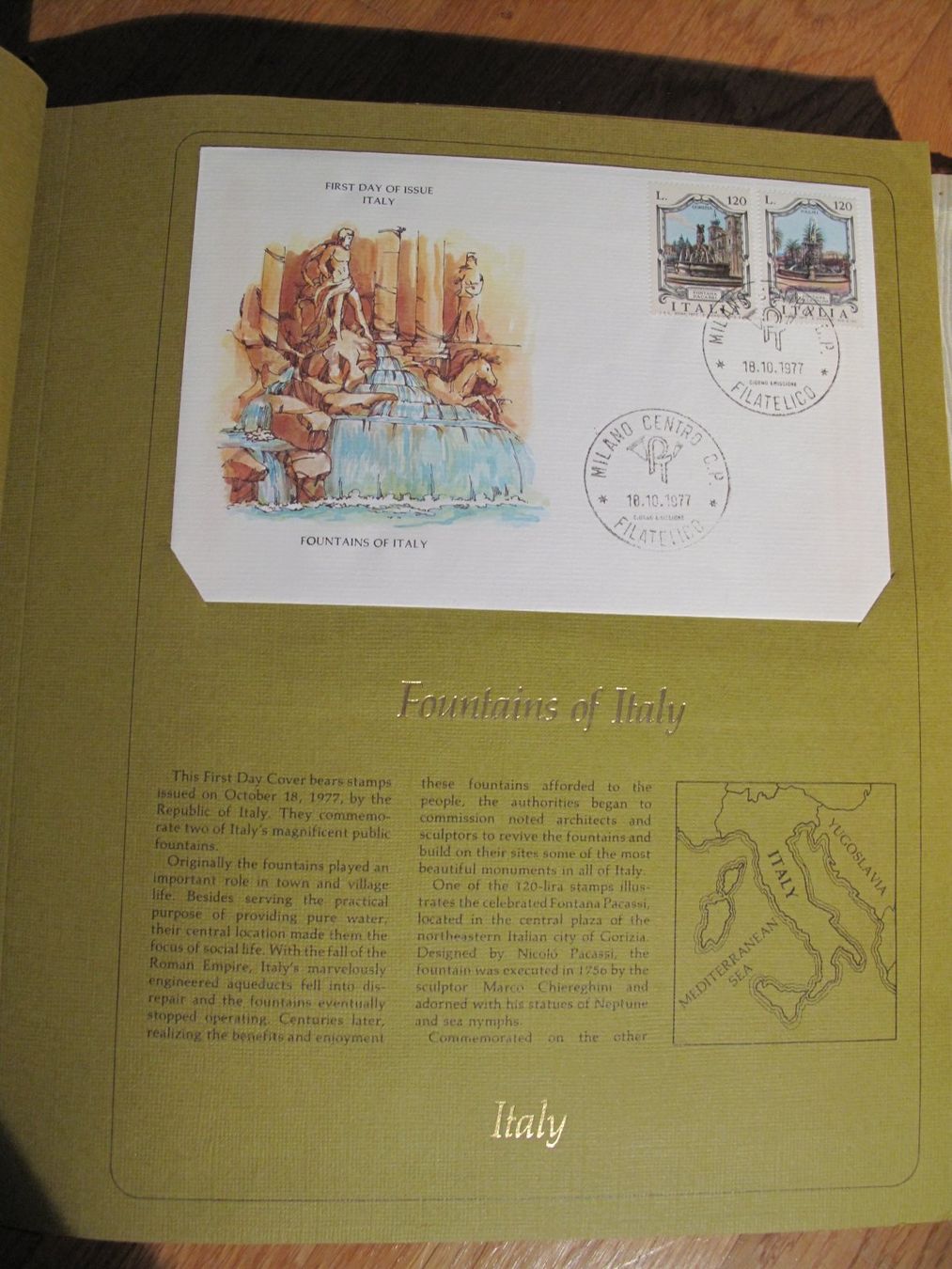 Album: First Day Covers From Around The World 1977 / 78 – Usato da Wil SG venduto da fva01 4