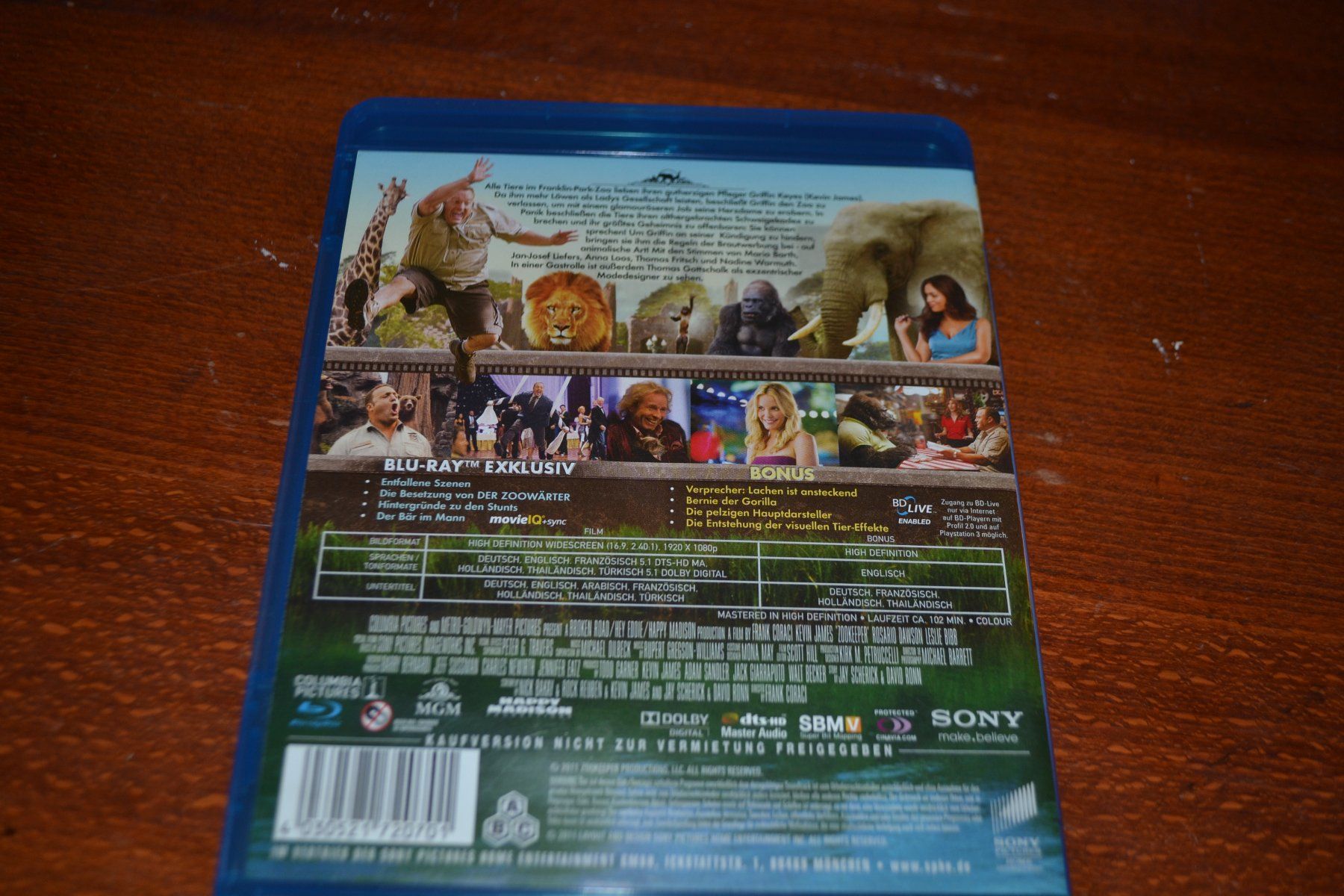Alle DVDs: Der Zoowärter – Gebraucht aus Laupen ZH von  1