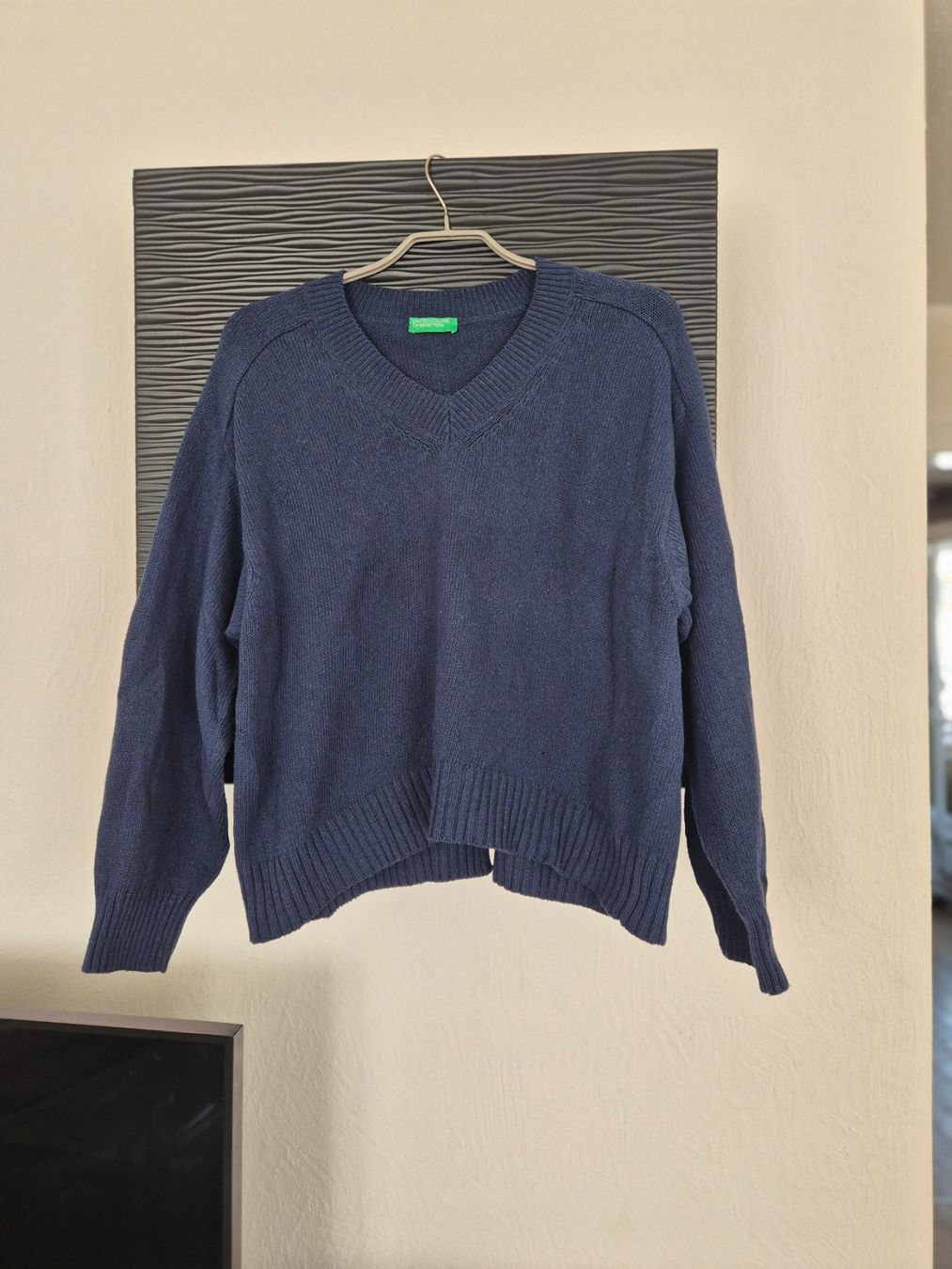 Maglioni & Felpe: Benetton Strickpullover, marineblau, Grösse M, Neu! – Nuovo (secondo la descrizione) da Stein am Rhein venduto da Lav1