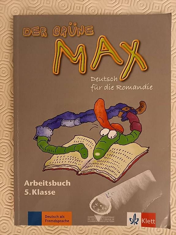 Bücher: Der Grüne Max Glossar + Arbeitsbuch 5.Klasse – Gebraucht aus La Chaux-de-Fonds von don_gs8z