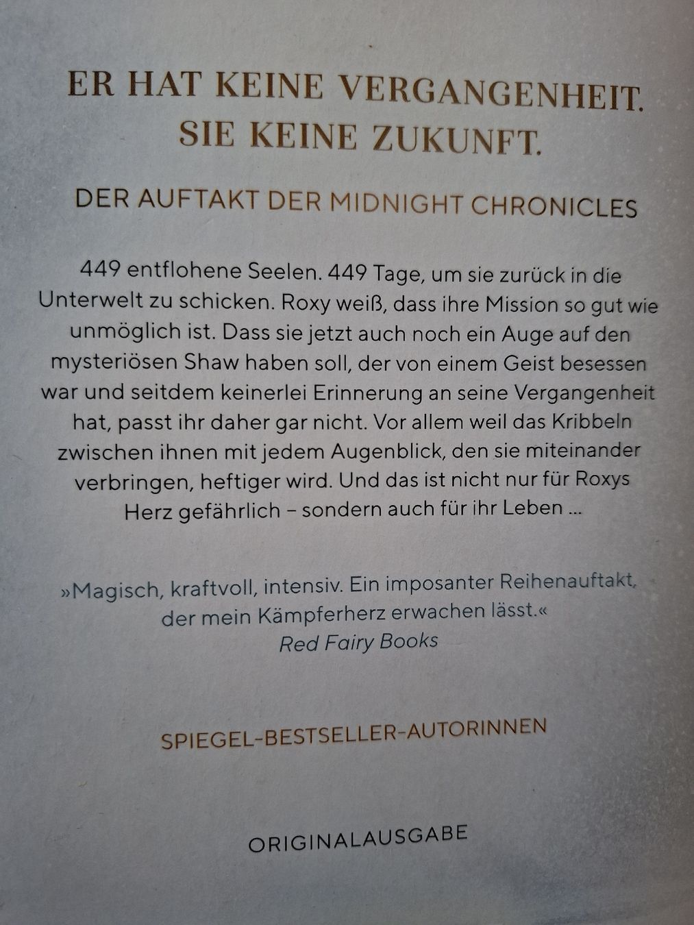 Livres: mid night chronicles – D'occasion à Appenzell par palme14 1