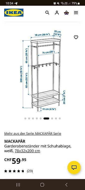 Porte manteau: Garderobe – D'occasion à Winterthur par rac_6mz6 3