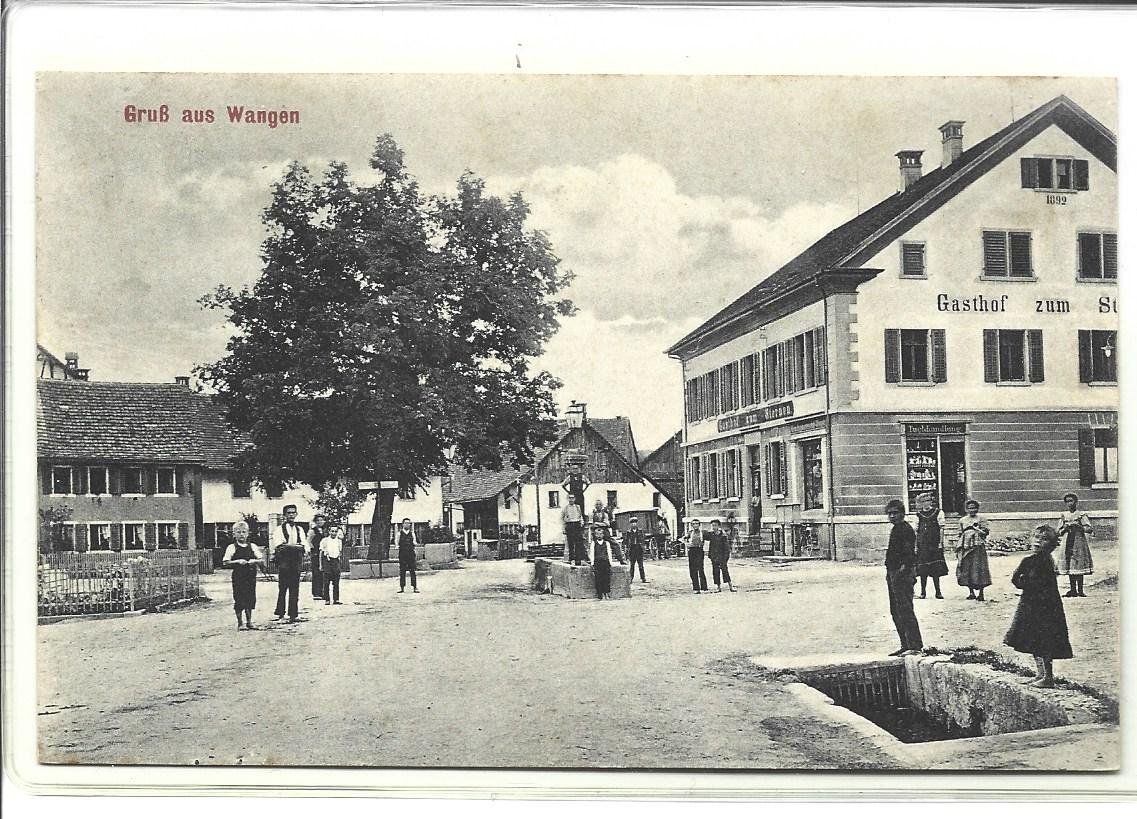Cartoline postali: AK Wangen ZH – Usato da Appenzell venduto da mai25