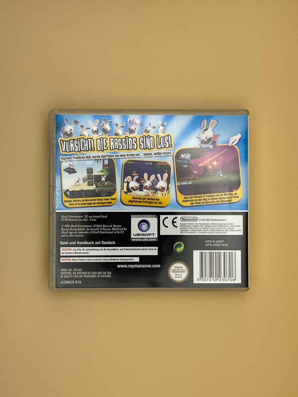 Nintendo Giochi: DS / Rayman Raving Rabbids – Usato da Kölliken venduto da sergesellsretro 1