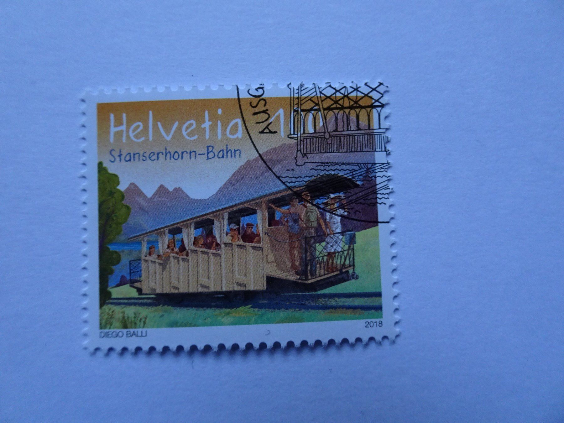 Alle Briefmarken: 2018**und* – Neu (gemäss Beschreibung) aus Aadorf von Chnorli-Furz 2