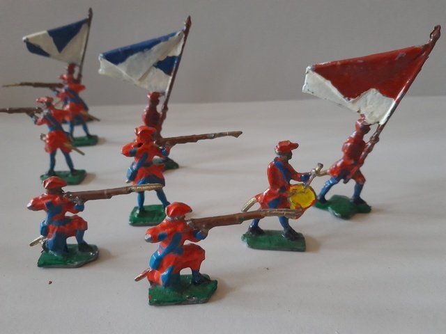 Figurines: Zinnsoldaten bemalt – D'occasion à St.Gallen par Stocken64 2