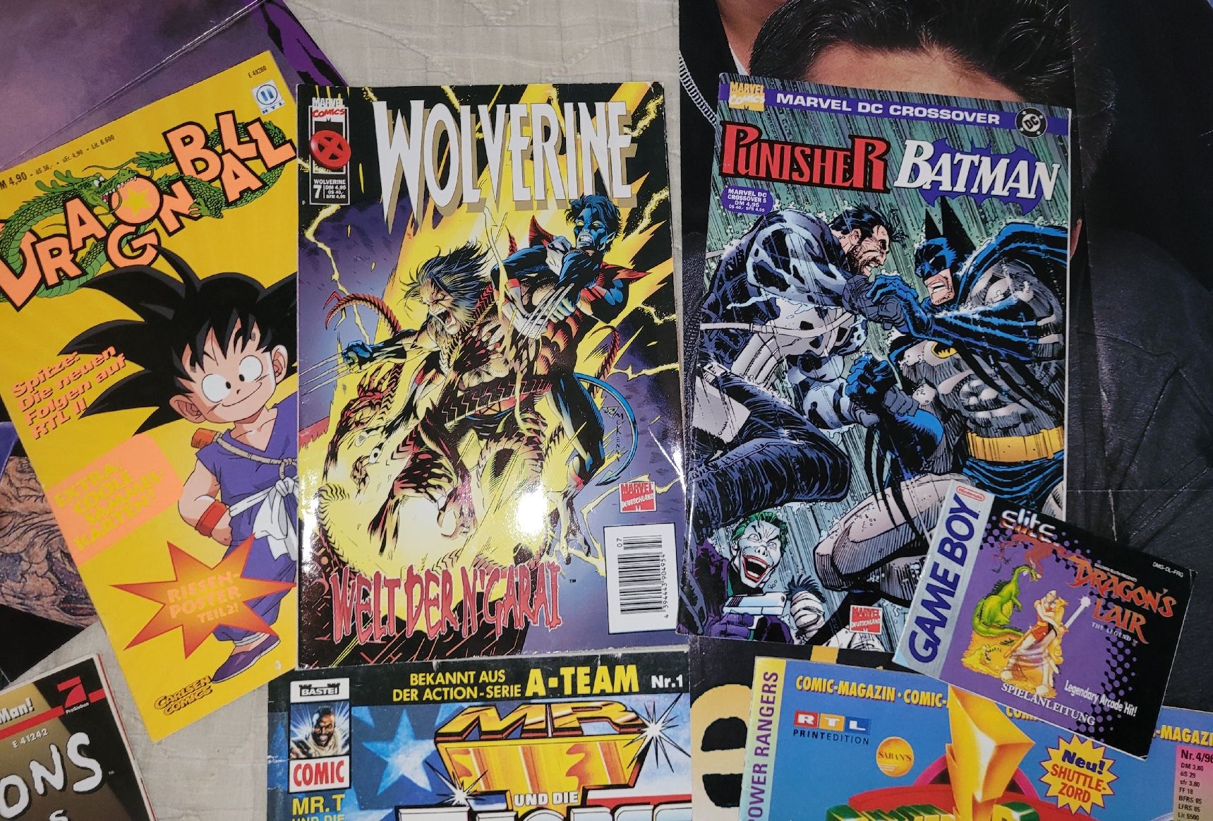 Comic-Sammlung: Power Rangers, Simpsons, Dragonball u.a. (Gebraucht) in ...