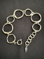 FOSSIL DAMEN ARMBAND SILBERFARBEN MIT KRISTALLEN