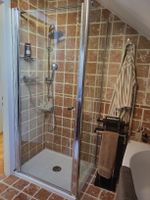 Cabine de douche Breuer d'angle, état impecable