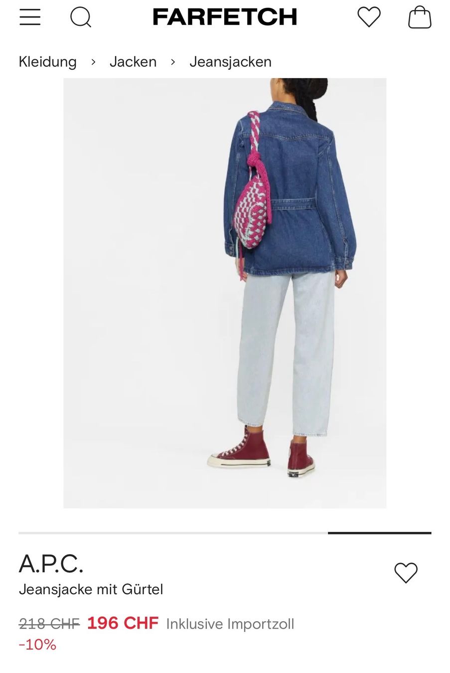 Giacche: A.P.C – Usato da Fribourg venduto da waves55 3