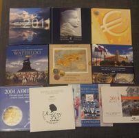 Lot aus 10 offizielle Euro Kursmünzensätze diverse Länder