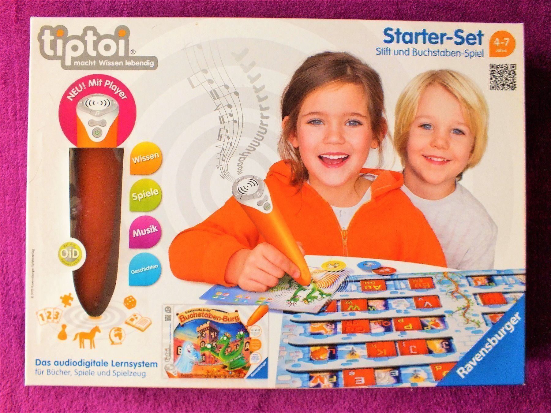 Ravensburger Giochi: tiptoi Starterset - Stift & Buchstabenspiel – Usato da Müllheim Dorf venduto da Seeeule01